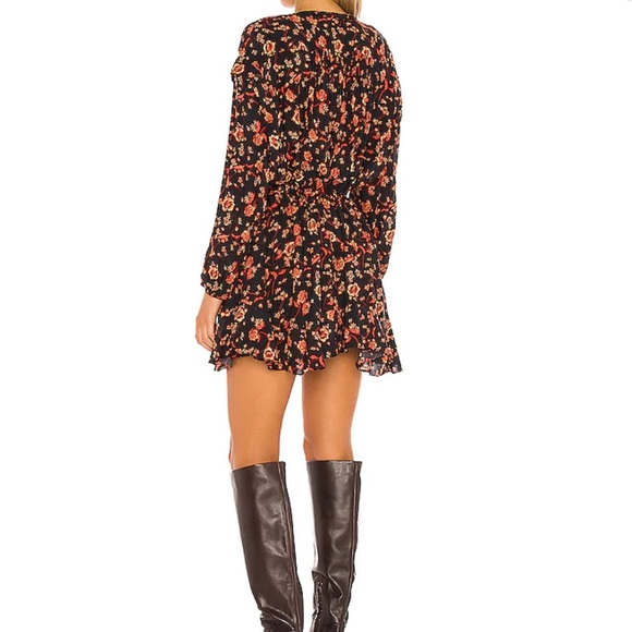 FREE PEOPLE FLOWER FIELDS MINI DRESS SIZE S NEW - Picture 2 of 13